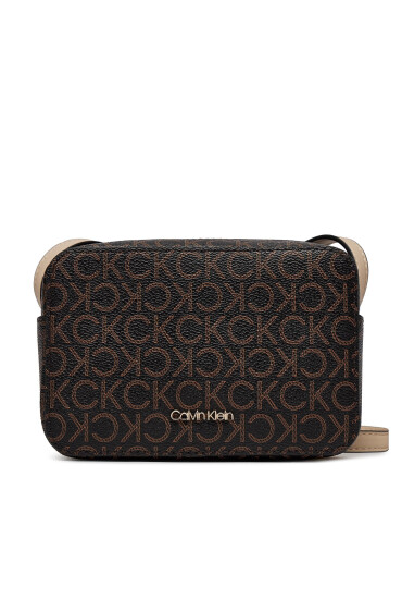 Calvin Klein Дамска чанта Ck Must Camera Bag Mono K60K610294 Кафяв - Mera.bg