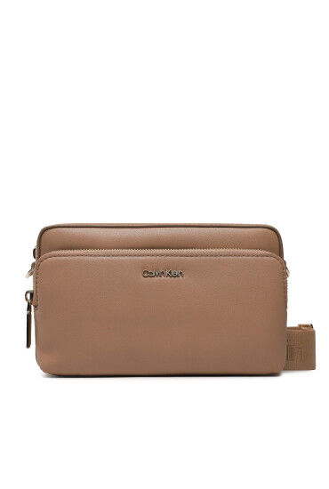 Calvin Klein Дамска чанта Ck Must Camera Bag W/Pckt Lg K60K608410 Кафяв - Mera.bg