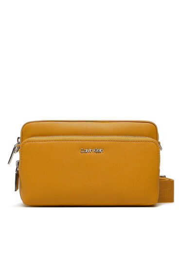 Calvin Klein Дамска чанта Ck Must Camera W/Pckt Lg K60K608410 Жълт - Mera.bg