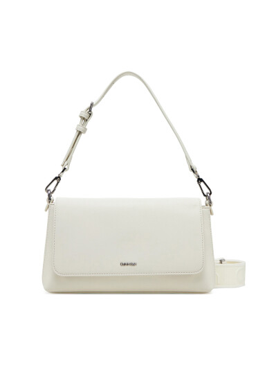Calvin Klein Дамска чанта Ck Must Convertible Shoulder Bag K60K612902 Екрю - Mera.bg