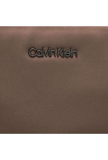 Calvin Klein Дамска чанта Ck Must Dbl Crossbody Rubberized K60K610189 Кафяв - Mera.bg