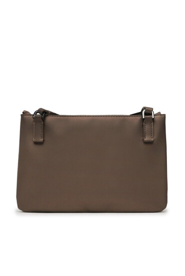 Calvin Klein Дамска чанта Ck Must Dbl Crossbody Rubberized K60K610189 Кафяв - Mera.bg