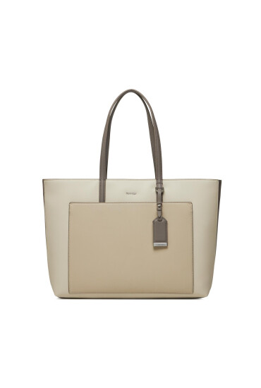 Calvin Klein Дамска чанта Ck Must K60K611454 Бежов - Mera.bg