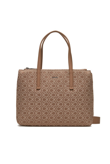 Calvin Klein Дамска чанта Ck Must Medium Tote K60K612278 Кафяв - Mera.bg