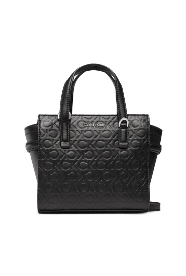 Calvin Klein Дамска чанта Ck Must Mini Tote Embossed K60K610193 Черен - Mera.bg