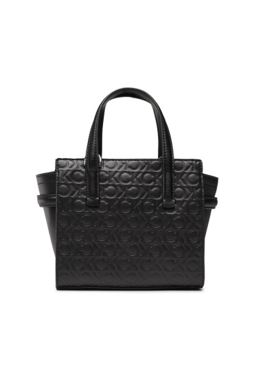Calvin Klein Дамска чанта Ck Must Mini Tote Embossed K60K610193 Черен - Mera.bg