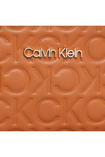 Calvin Klein Дамска чанта Ck Must Mini Tote Embossed K60K610193 Кафяв - Mera.bg
