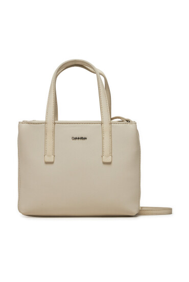 Calvin Klein Дамска чанта Ck Must Mini Tote_Pu/Nubuck K60K611873 Сив - Mera.bg