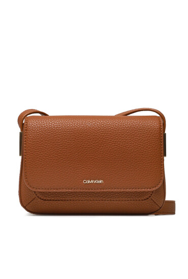 Calvin Klein Дамска чанта Ck Must Plus Crossbody K60K610619 Кафяв - Mera.bg