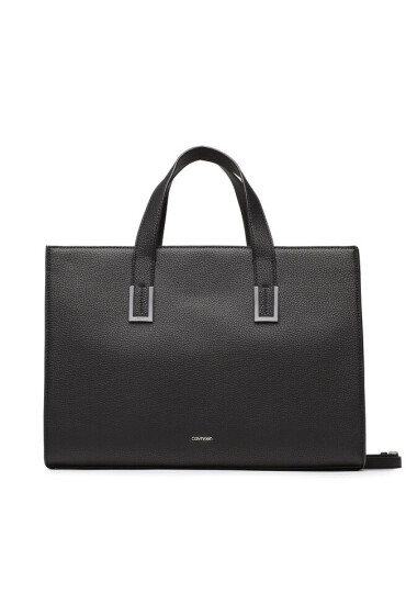 Calvin Klein Дамска чанта Ck Must Plus Tote Lg K60K610448 Черен - Mera.bg