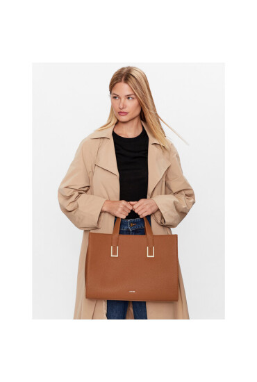 Calvin Klein Дамска чанта Ck Must Plus Tote Lg K60K610448 Кафяв - Mera.bg