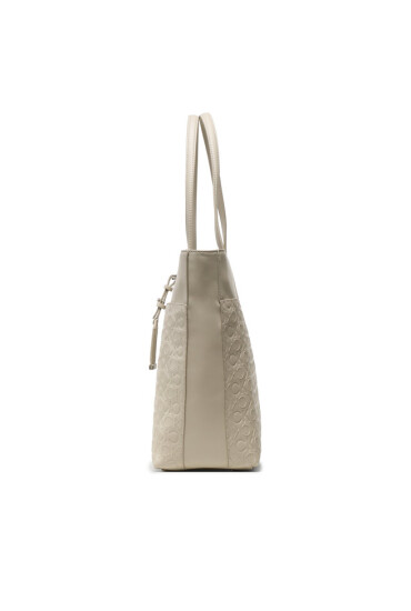 Calvin Klein Дамска чанта Ck Must Shopper Lg Em Mono K60K610924 Бежов - Mera.bg