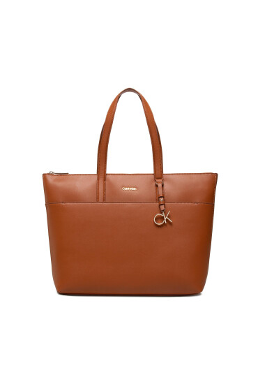 Calvin Klein Дамска чанта Ck Must Shopper Lg W/Slip Pkt K60K609860 Кафяв - Mera.bg