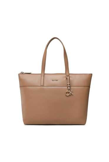 Calvin Klein Дамска чанта Ck Must Shopper Lg W/Slip Pkt K60K609860 Бежов - Mera.bg