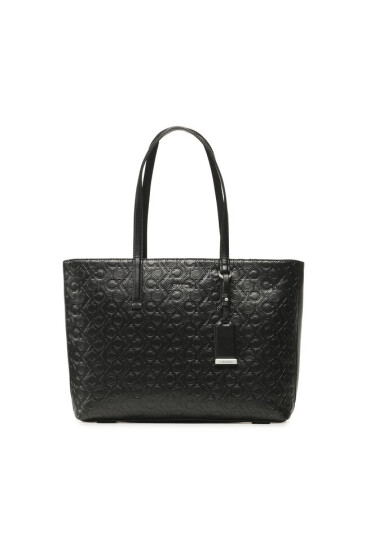 Calvin Klein Дамска чанта Ck Must Shopper Md/Emb Mono K60K610926 Черен - Mera.bg