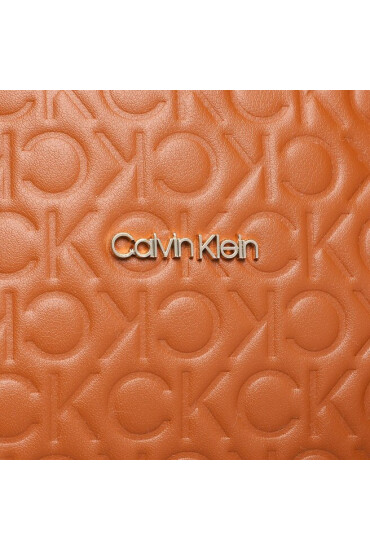 Calvin Klein Дамска чанта Ck Must Shopper Md Embossed Mono K60K610274 Кафяв - Mera.bg