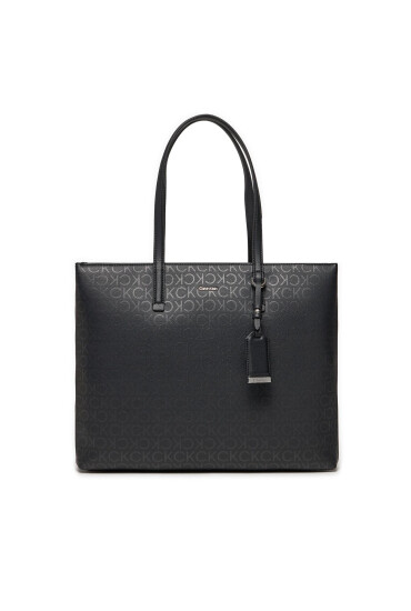 Calvin Klein Дамска чанта Ck Must Shopper Md_Epi Mono K60K611767 Черен - Mera.bg