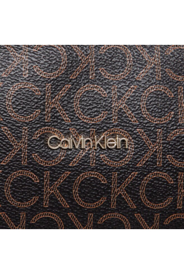 Calvin Klein Дамска чанта Ck Must Shopper Md Mono K60K609887 Кафяв - Mera.bg