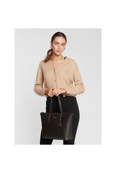Calvin Klein Дамска чанта Ck Must Shopper Md Mono K60K609887 Кафяв - Mera.bg
