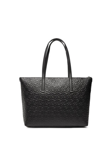 Calvin Klein Дамска чанта Ck Must Shopper Mid Embossed Mono K60K610274 BAX - Mera.bg