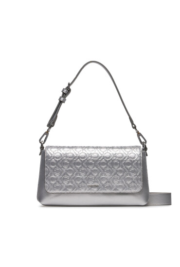 Calvin Klein Дамска чанта Ck Must Shoulder Bag_Emb K60K611356 Сребрист - Mera.bg