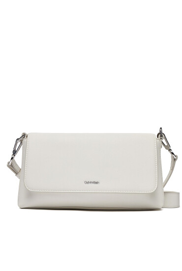 Calvin Klein Дамска чанта Ck Must Shoulder Bag K60K611928 Бял - Mera.bg