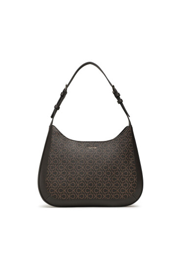 Calvin Klein Дамска чанта Ck Must Shoulder Bag Md Mono K60K610446 Кафяв - Mera.bg