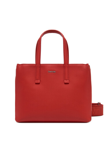 Calvin Klein Дамска чанта Ck Must Small Tote K60K612904 Червен - Mera.bg