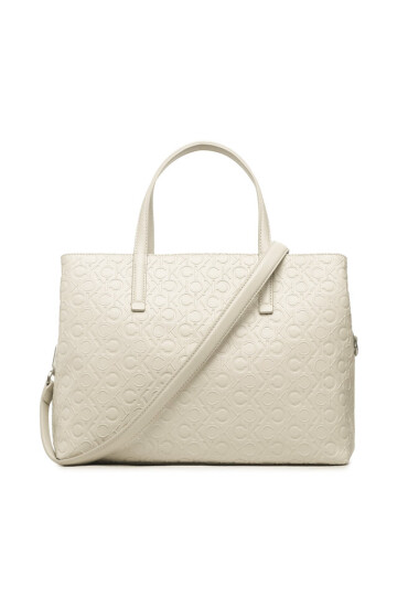 Calvin Klein Дамска чанта Ck Must Tote Md Emb Mono K60K610928 PEA - Mera.bg