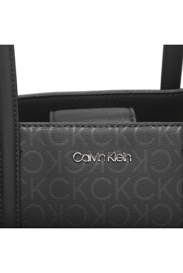 Calvin Klein Дамска чанта Ck Must Tote Md Epi Mono K60K610628 Черен - Mera.bg