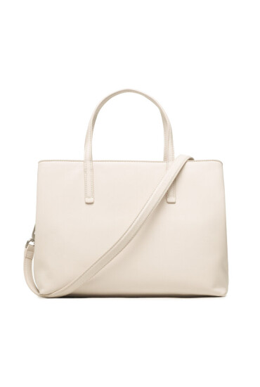 Calvin Klein Дамска чанта Ck Must Tote Md K60K610925 Екрю - Mera.bg