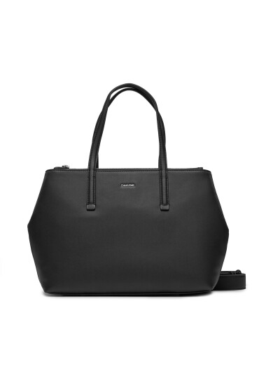 Calvin Klein Дамска чанта Ck Must Tote Md K60K611441 Черен - Mera.bg