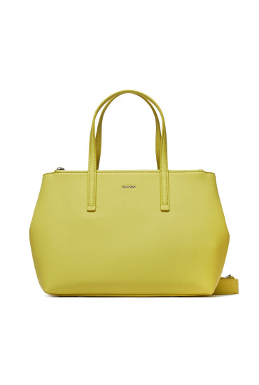Calvin Klein Дамска чанта Ck Must Tote Md K60K611441 Жълт - Mera.bg