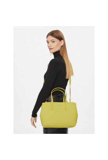 Calvin Klein Дамска чанта Ck Must Tote Md K60K611441 Жълт - Mera.bg