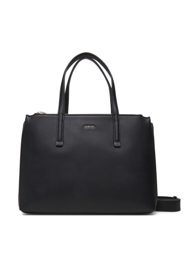 Calvin Klein Дамска чанта Ck Must Tote Md LV04F3098G Черен - Mera.bg