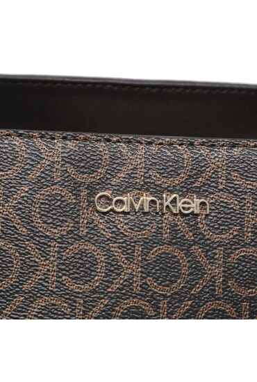 Calvin Klein Дамска чанта Ck Must Tote Md Mono K60K610629 Кафяв - Mera.bg