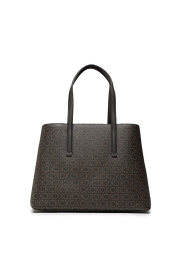 Calvin Klein Дамска чанта Ck Must Tote Md Mono K60K610629 Кафяв - Mera.bg