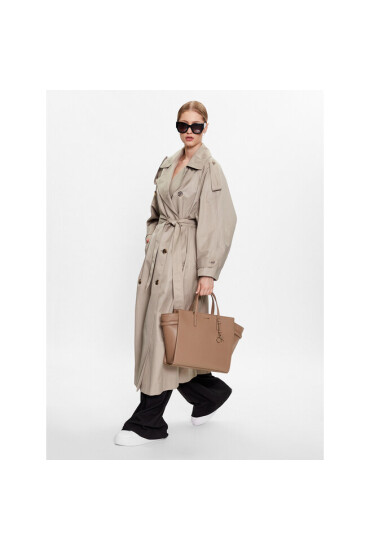 Calvin Klein Дамска чанта Ck Must Tote Mid K60K610171 Кафяв - Mera.bg
