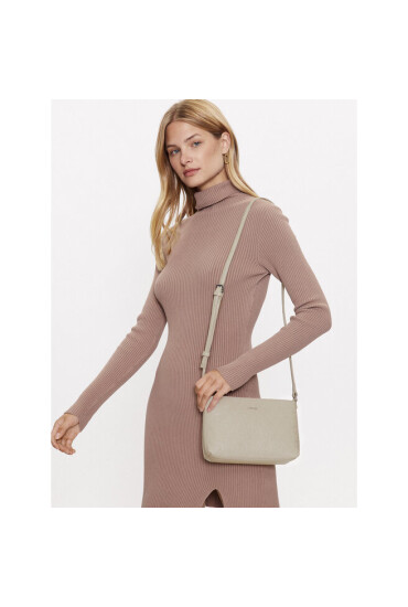 Calvin Klein Дамска чанта Ck Must Xbody Md Emb Mono K60K611001 PEA - Mera.bg