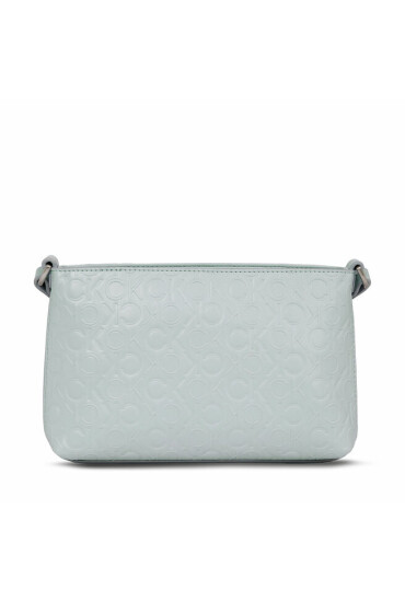 Calvin Klein Дамска чанта Ck Must Xbody Md-Emb Mono K60K611001 Светлосиньо - Mera.bg