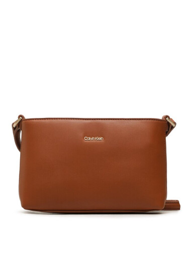Calvin Klein Дамска чанта Ck Must Xbody Md K60K610927 Кафяв - Mera.bg