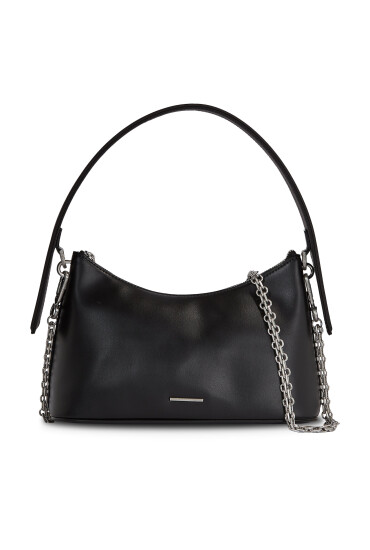 Calvin Klein Дамска чанта Ck Natural Shoulder Bag K60K611066 Черен - Mera.bg