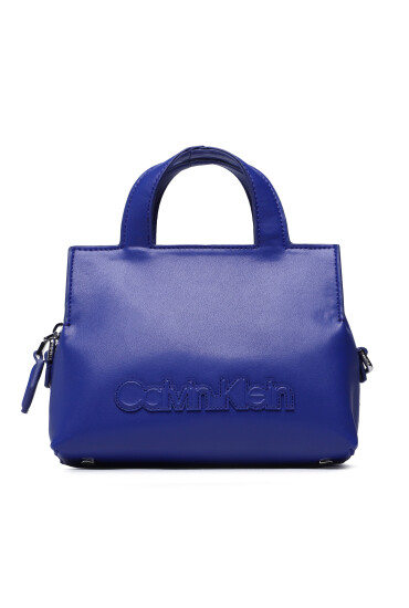Calvin Klein Дамска чанта Ck Neat Tote Sm K60K610443 Тъмносин - Mera.bg
