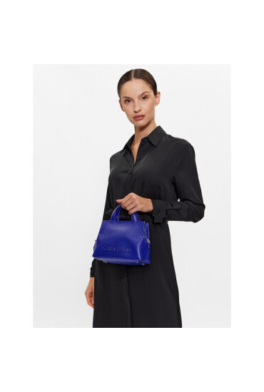 Calvin Klein Дамска чанта Ck Neat Tote Sm K60K610443 Тъмносин - Mera.bg