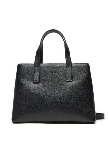 Calvin Klein Дамска чанта Ck Plaque Small Tote K60K612781 Черен - Mera.bg