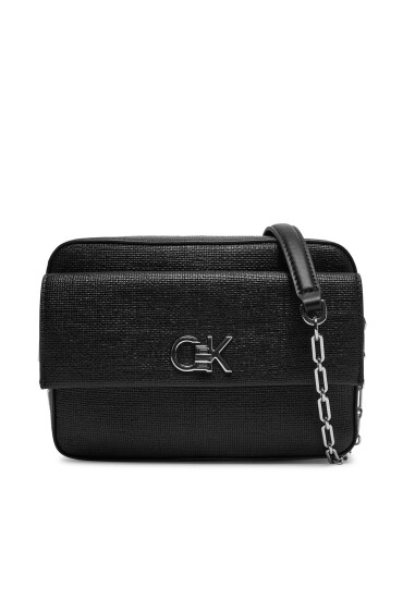 Calvin Klein Дамска чанта Ck Pocket Camera Bag_Tex K60K613239 Черен - Mera.bg