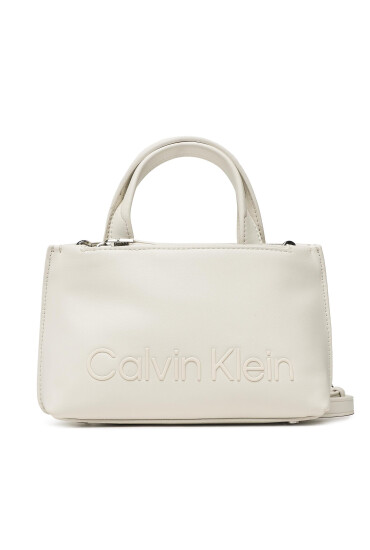 Calvin Klein Дамска чанта Ck Set Mini Tote K60K610167 Бежов - Mera.bg