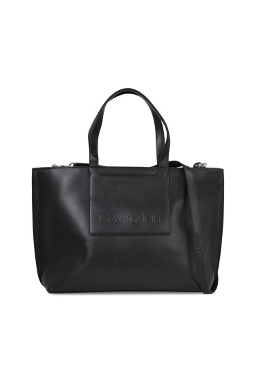 Calvin Klein Дамска чанта Ck Set Shopper Large K60K611049 Черен - Mera.bg