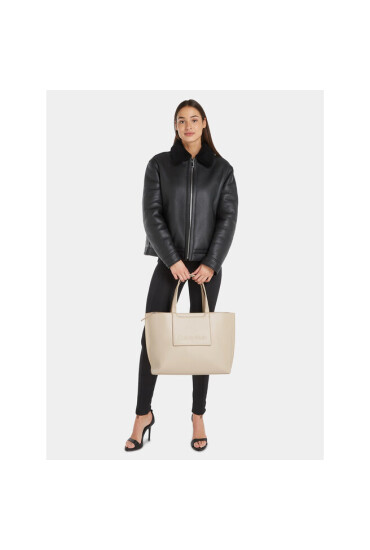 Calvin Klein Дамска чанта Ck Set Shopper Large K60K611049 Бежов - Mera.bg