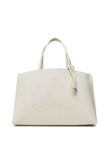 Calvin Klein Дамска чанта Ck Set Shopper Md K60K610172 Бежов - Mera.bg